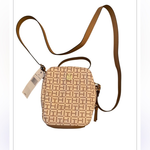 Tommy Hilfiger Crossbody Beige/gold - Picture 1 of 8